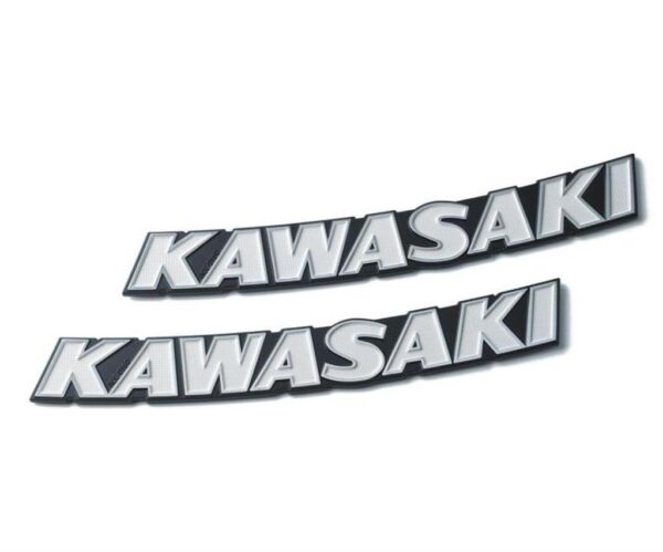 Tank Emblem Set "KAWASAKI" - Image 2